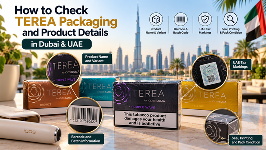 How to Check TEREA Packaging and Product Details in Dubai & UAE