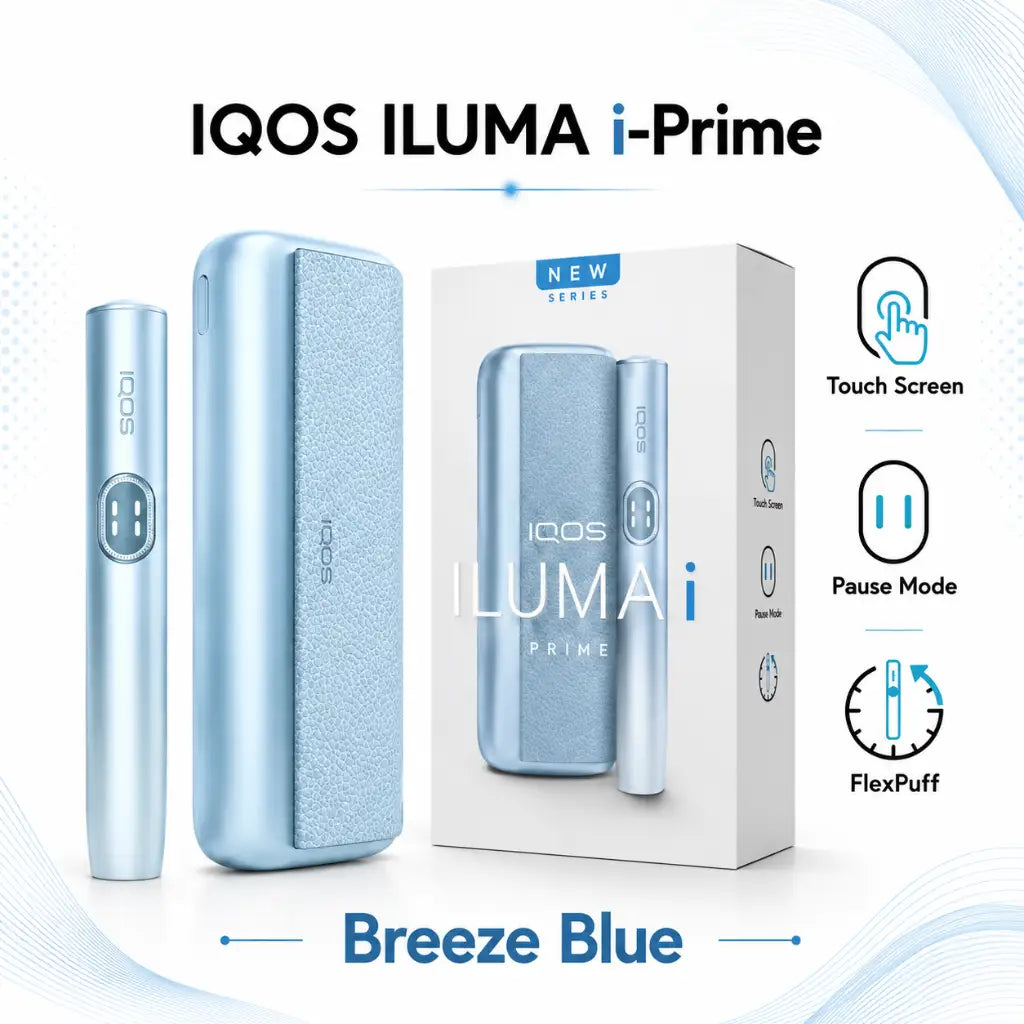 IQOS ILUMA i PRIME Breeze Blue UAE | IQOS iluma