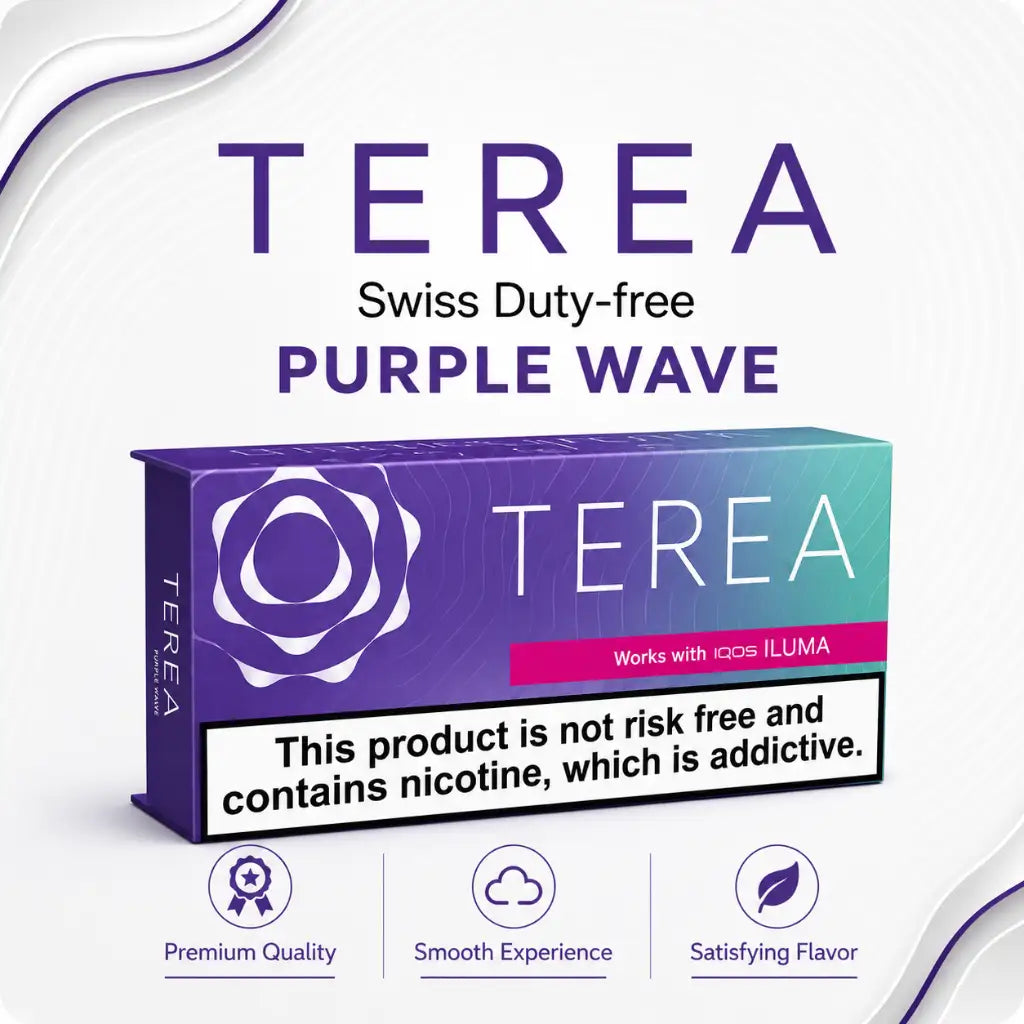 TEREA Purple Wave Swiss Duty-Free – Menthol & Dark Forest Fruit