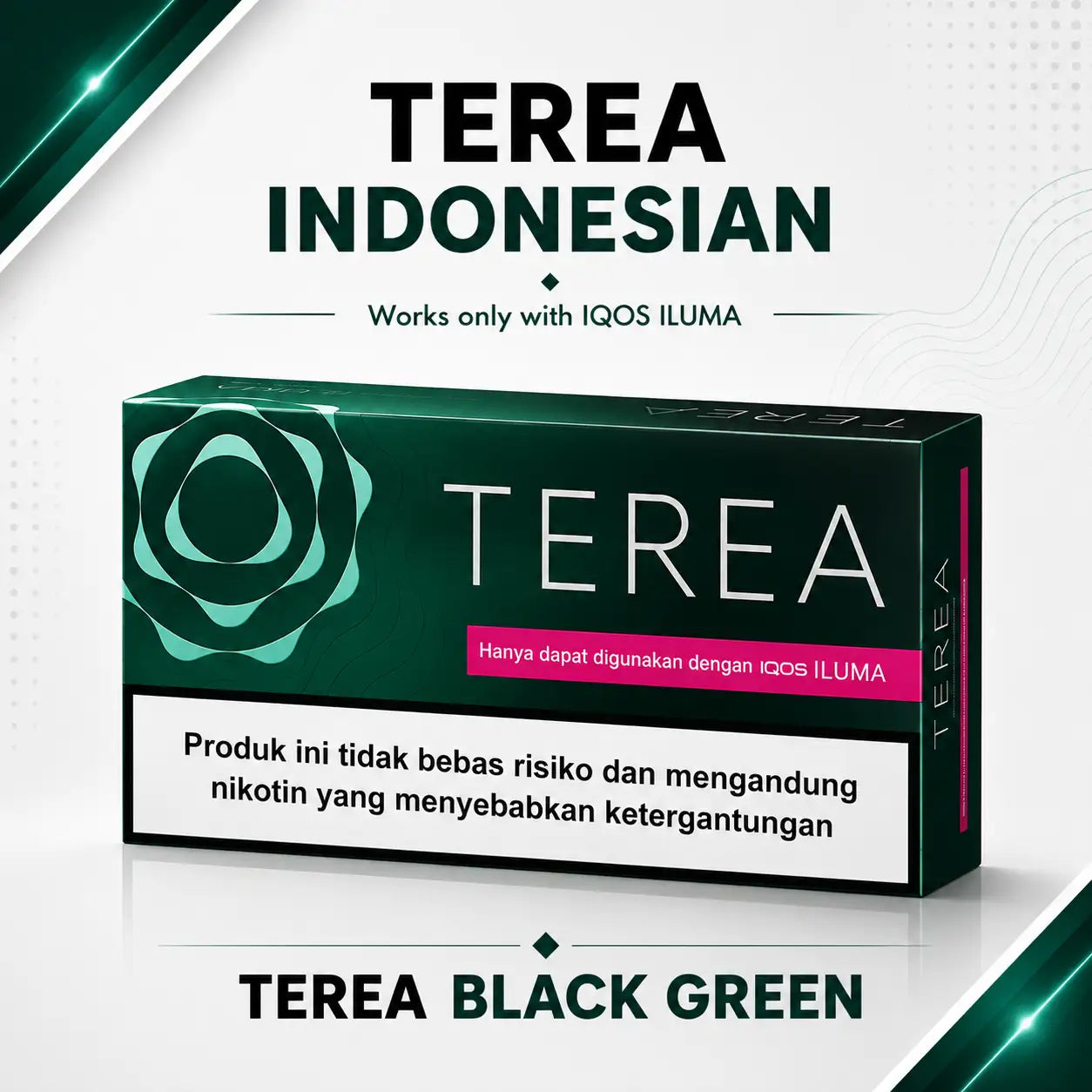 Terea black green Indonesian