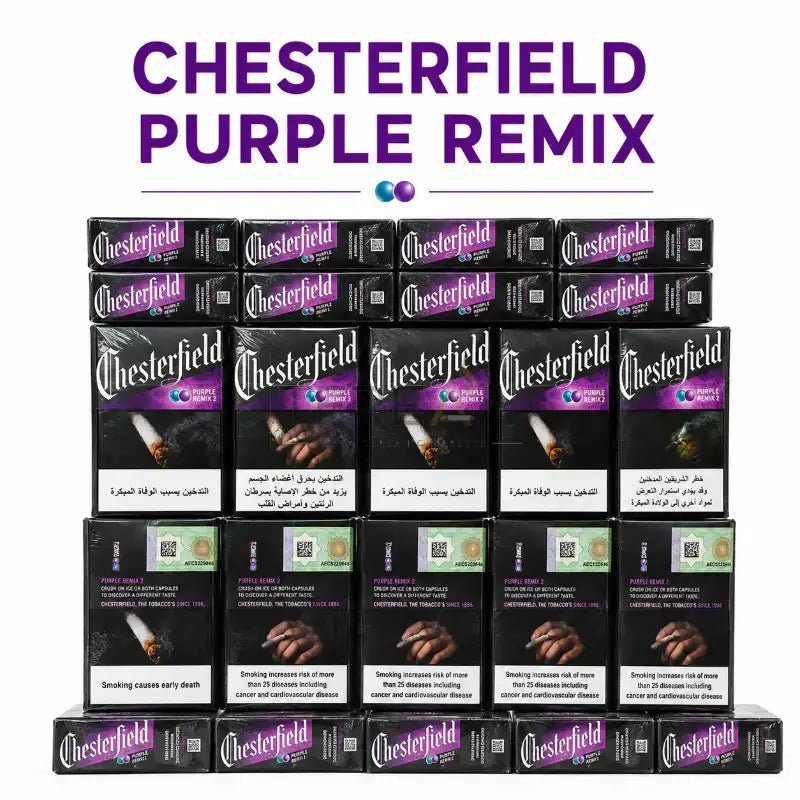Chesterfield purple remix cigarette - Tereaa