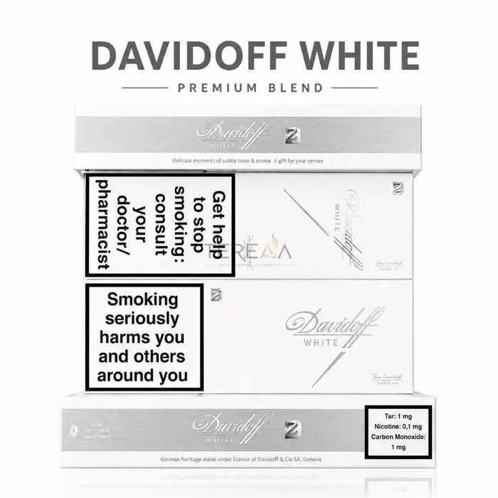 Davidoff White Cigarettes.