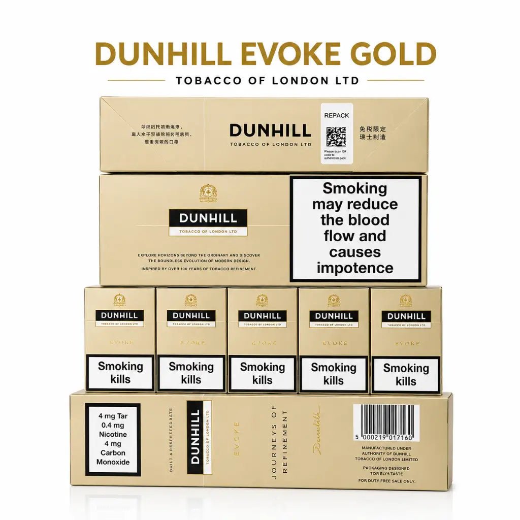 Dunhill Evoke Gold - Capsule Cigarettes in Dubai