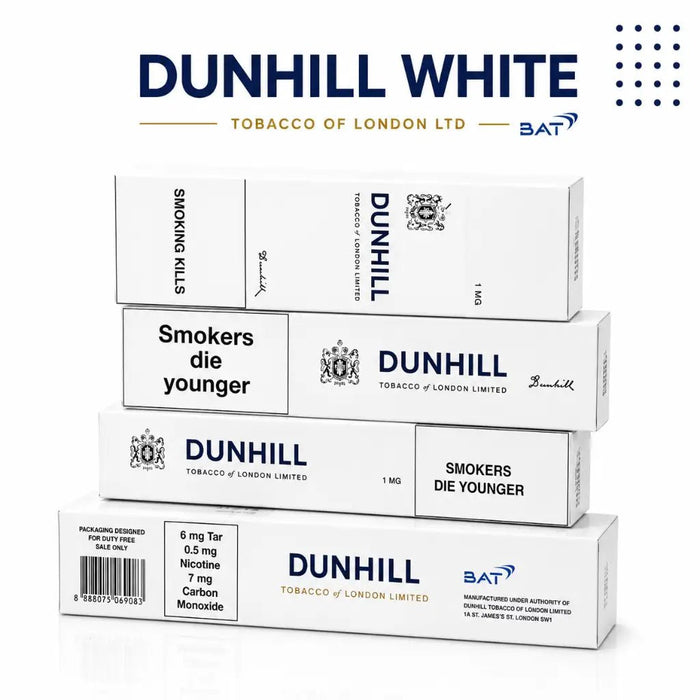 Dunhill White Cigarettes - Tereaa