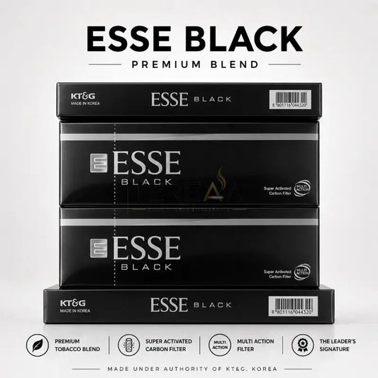 ESSE Black Slim Cigarettes.