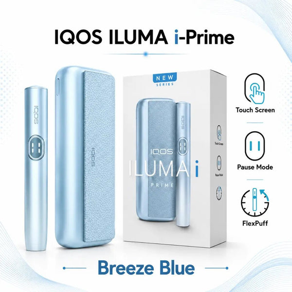 IQOS ILUMA i PRIME Breeze Blue UAE | IQOS iluma
