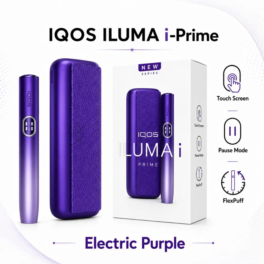 IQOS ILUMA i PRIME Electric Purple UAE | IQOS iluma
