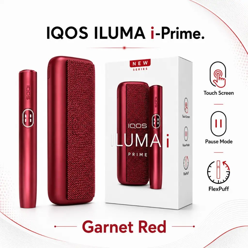  Buy IQOS ILUMA Garnet Red ILUMA i PRIME Dubai