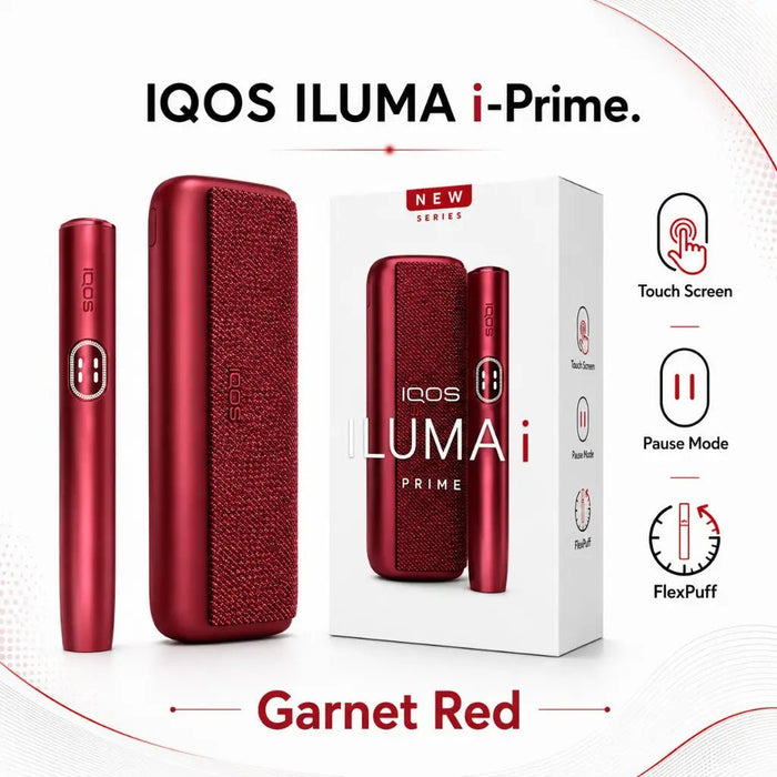 IQOS ILUMA i PRIME Garnet Red UAE | IQOS iluma