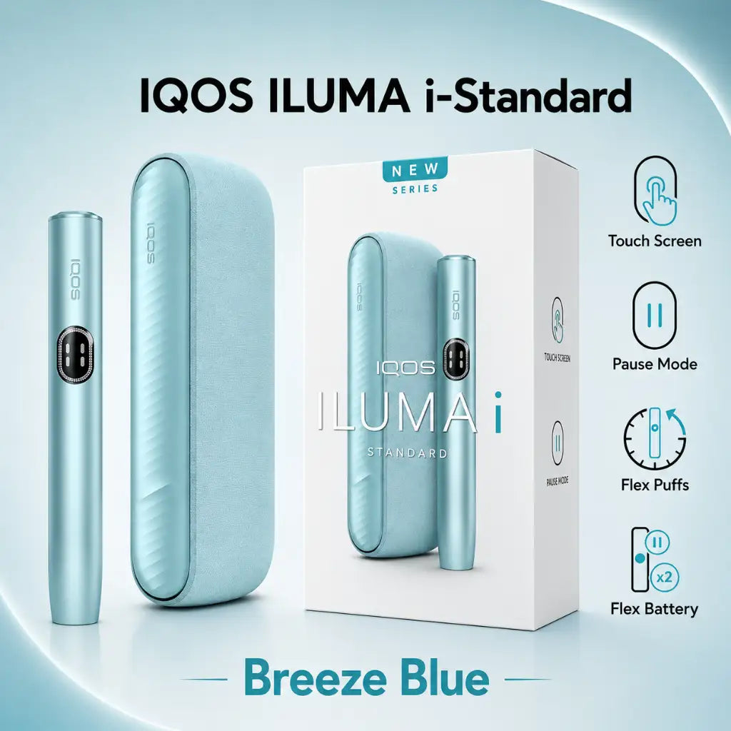 IQOS ILUMA i Breeze Blue UAE | Standard IQOS ILUMA i standard