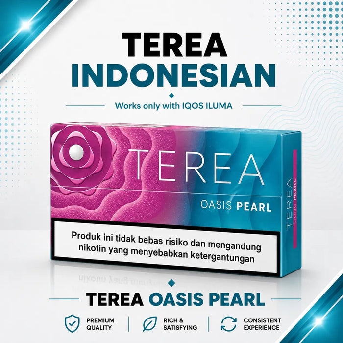 IQOS TEREA Oasis Pearl Indonesia Dubai UAE.