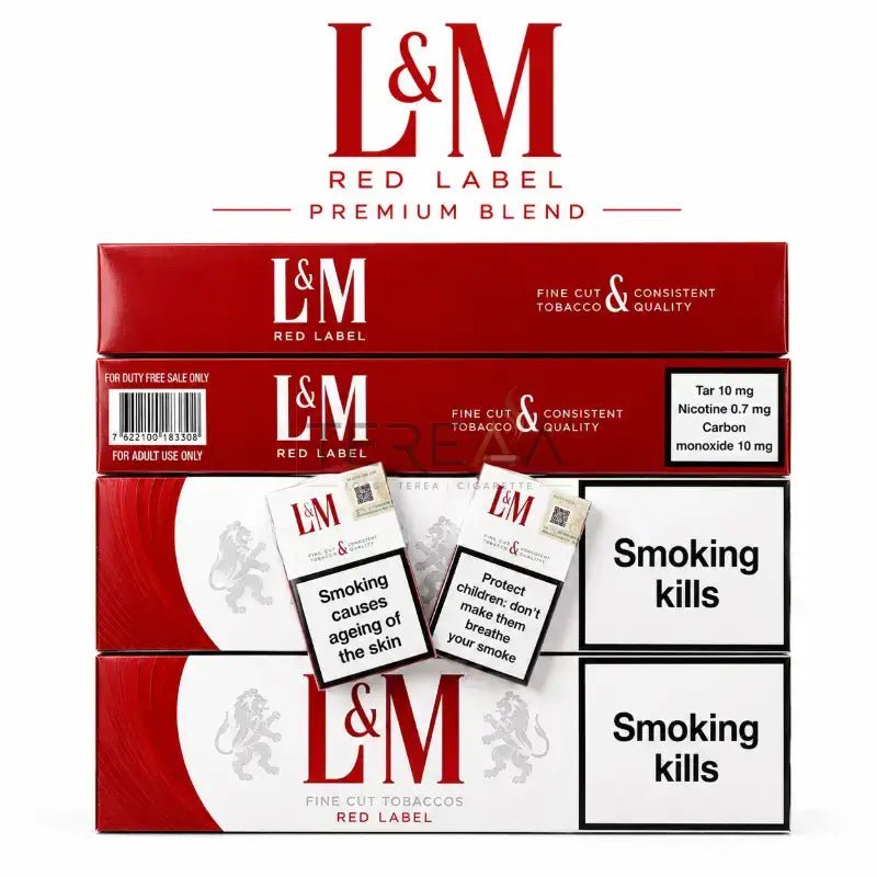 L&M red level cigarette - Tereaa