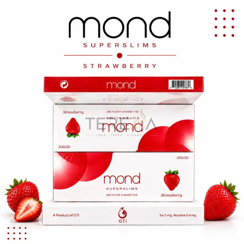 Mond Strawberry Flavoured Cigarette Dubai