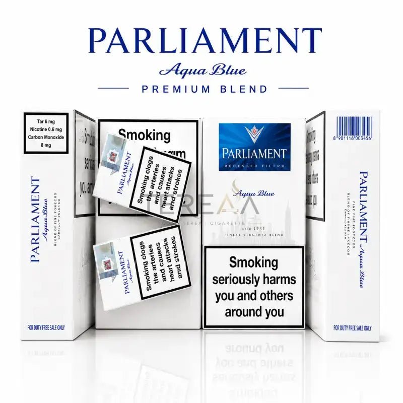 Parliament aqua blue cigarette - Tereaa
