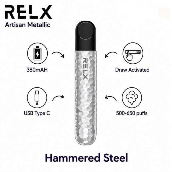 Relx Artisan metallic Hammered steel - Tereaa