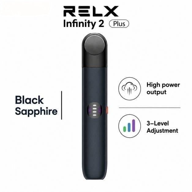 Relx Infinity 2 plus Black Sapphire - Tereaa