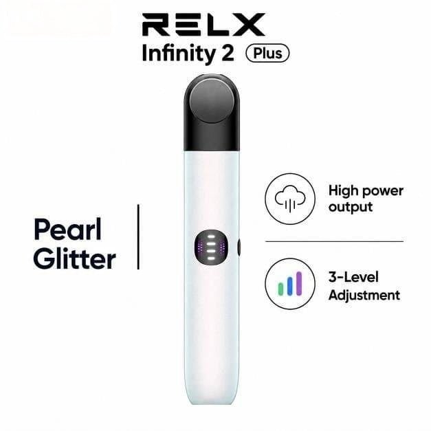 Relx Infinity 2 plus pearl glitter Device in Dubai - Tereaa