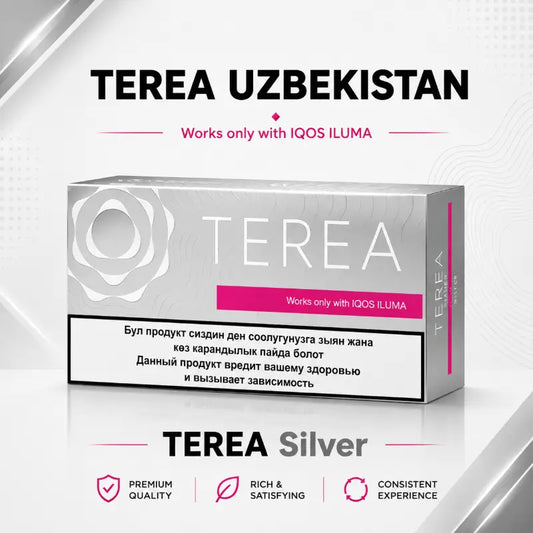 Terea silver from uzbekistan in Dubai.