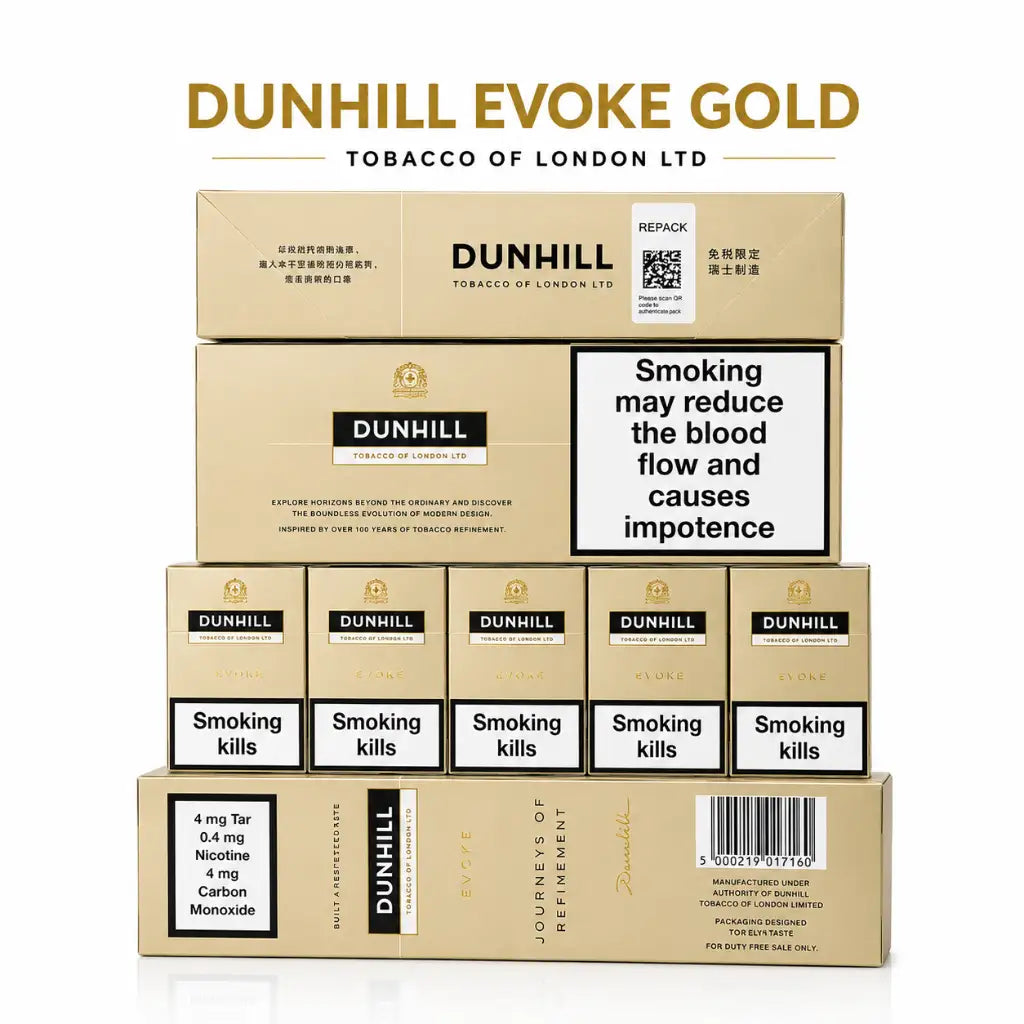Dunhill Evoke Gold - Capsule Cigarettes in Dubai