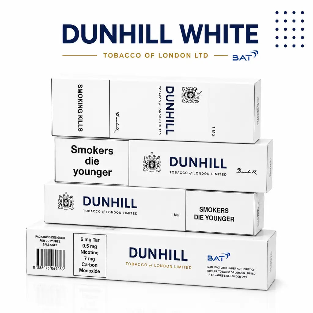 Dunhill White Cigarettes