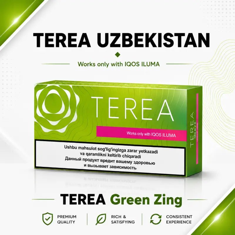 Terea green zing from uzbekistan - Tereaa