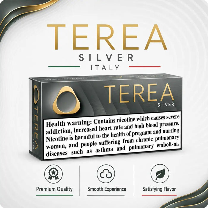  TEREA Silver Italy in Dubai: A Mild and Balanced Tobacco Profile