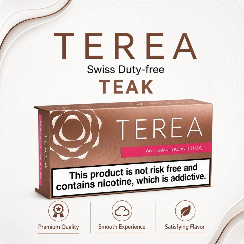  TEREA Teak Swiss for IQOS ILUMA in Dubai