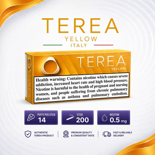 Terea yellow from Italy in Dubai - Tereaa