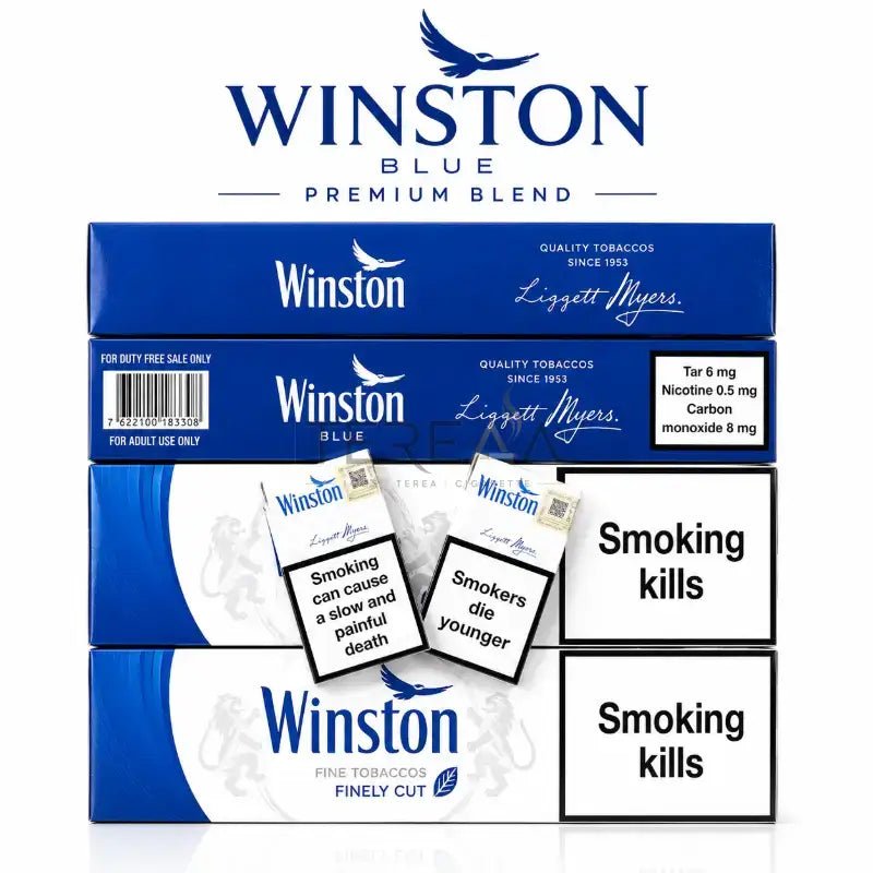 Winston blue cigarette - Tereaa